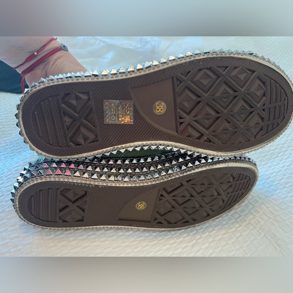 NEW Nan-Ku Couture Free People Cruise Studded Aloe High Top Sneaker - Picture 13 of 14